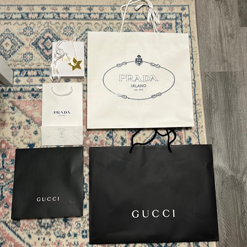 Luxury Packaging Bag Bundle (Authentic from Chicago, Paris, and Tokyo stores)